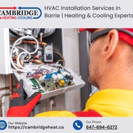 HVAC Installation Services in Barrie | Heating & Cooling Experts