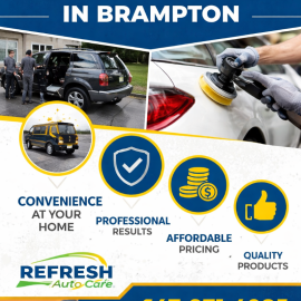 Top Benefits of Mobile Car Detailing in Brampton