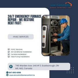 24/7 Emergency Furnace Repair - We Restore Heat Fast!