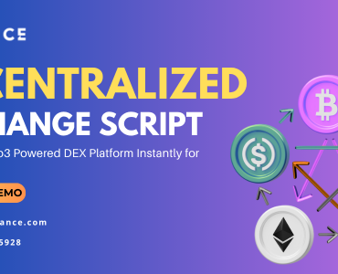Decentralized Exchange Script To Start a DEX Instantly