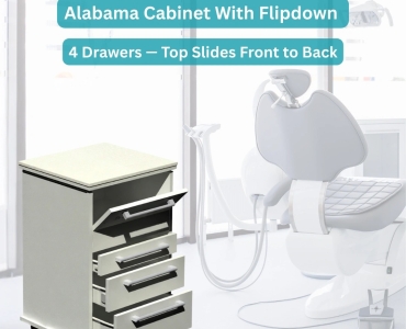 Alabama Cabinet With Flipdown (4 Drawers) — Top Slides Front to Back
