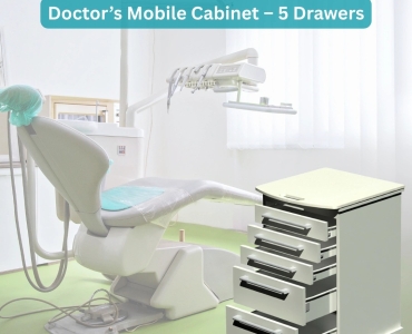 Doctor’s Mobile Cabinet – 5 Drawers