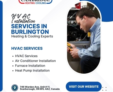 HVAC Installation Services in Burlington | Heating & Cooling Experts