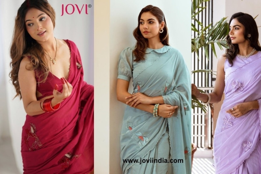 designer ready to wear saree