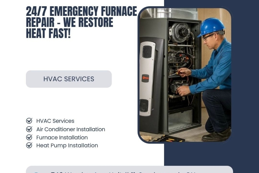 247 Emergency Furnace Repair - We Restore Heat Fast!